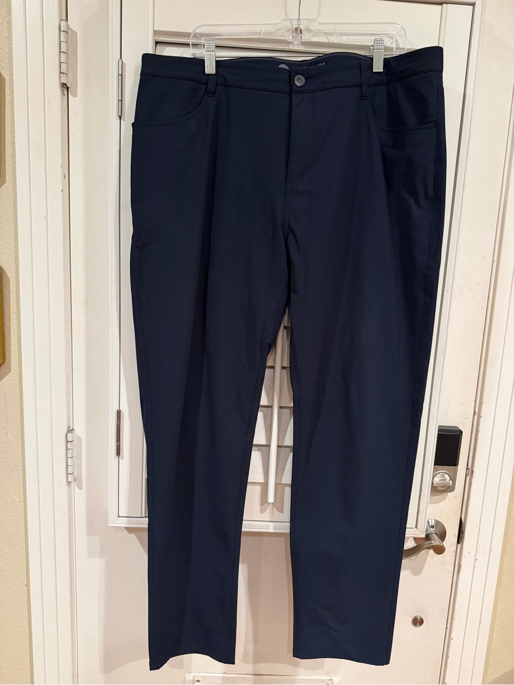 Vuori Navy Stretch Chinos